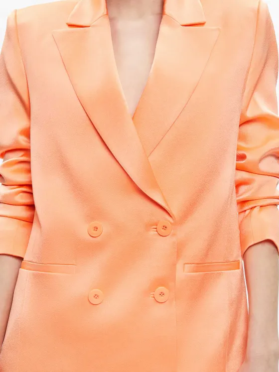 Women Alice and Olivia Santos Double Breasted Boyfriend Blazer