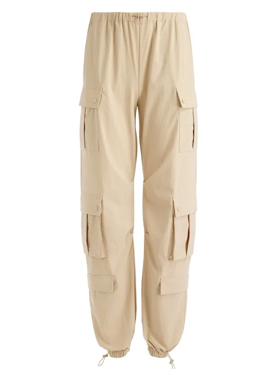 Women Alice and Olivia Shara Mid Rise Parachute Cargo Pants