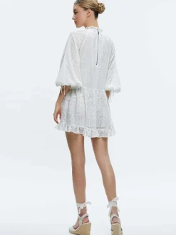 Women Alice and Olivia Sherrie Gathered Tunic Dress