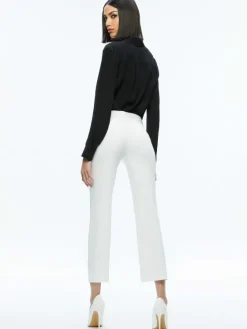 Women Alice and Olivia Stacey Low Rise Kick Flare Pant