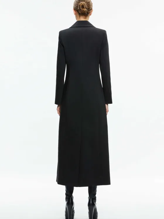 Women Alice and Olivia Theo Notch Collar Coat