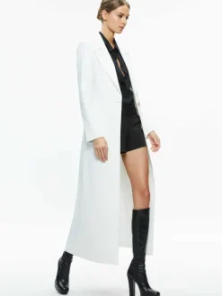 Women Alice and Olivia Theo Notch Collar Coat