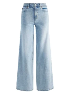 Women Alice and Olivia Trish Mid Rise Baggy Jean