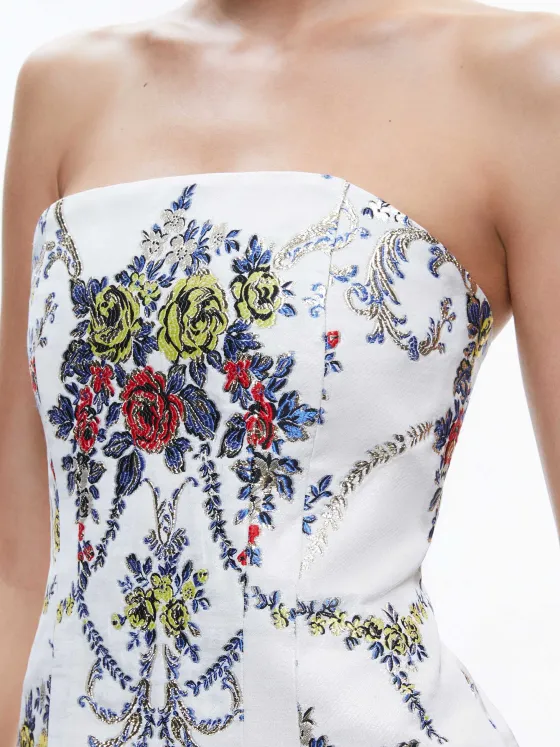 Women Alice and Olivia Velia Strapless Mini Dress