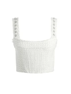 Women Alice and Olivia Vicenta Embellished Structured Corset