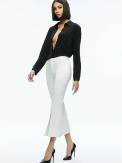Women Alice and Olivia Walker Slit Hem Pant