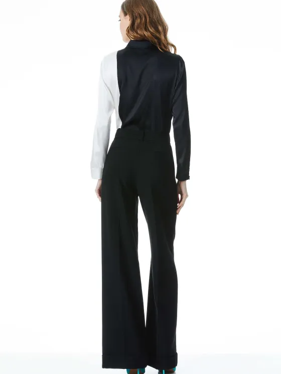 Women Alice and Olivia Willa Placket Top