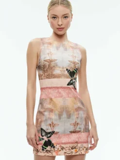 Women Alice and Olivia Wynell A-Line Mini Dress