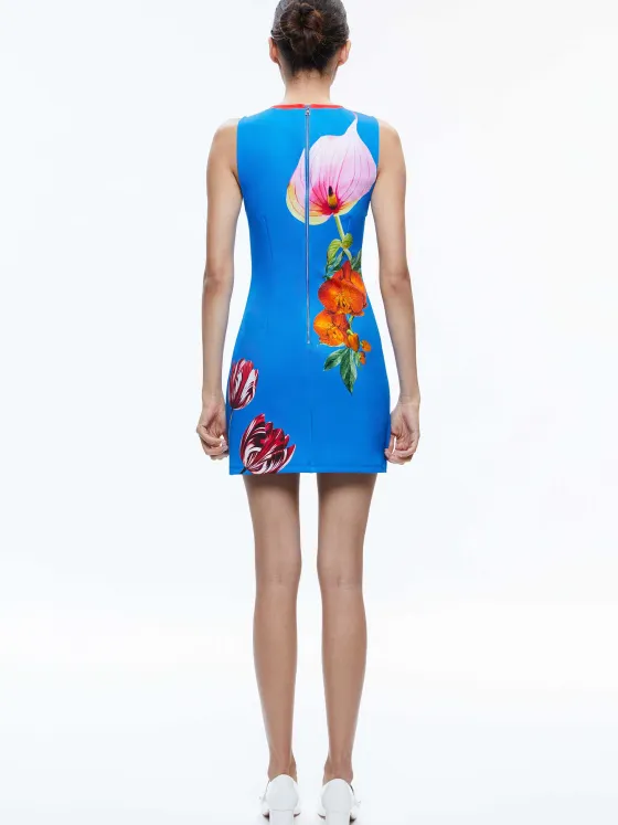Women Alice and Olivia Wynell A-Line Mini Dress